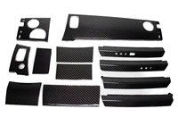 Kit d'intérieur en carbone sec de remplacement OEM 1:1 pour Rolls-Royce Wraith BB Edition - Approvisionnement exclusif