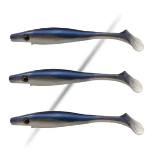 ESFISHING biodegradable soft plastic fishing lures Hog shad 20cm 8in 50g wholesale soft plastic fishing lures big bait
