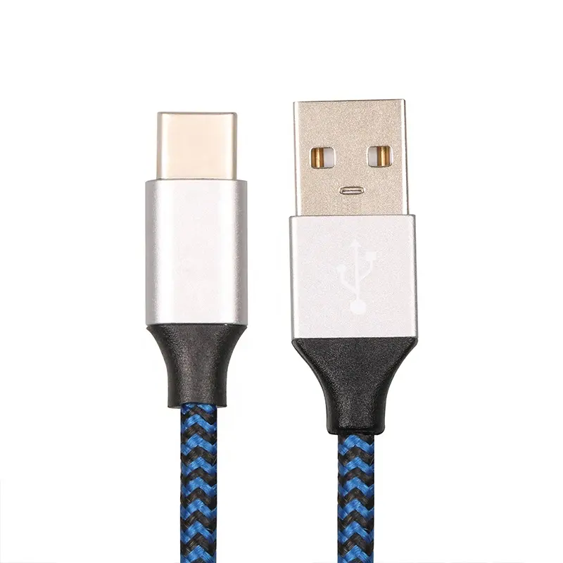 China Manufactory Type C Fast Charging Cable USB Nylon 2A for Phone