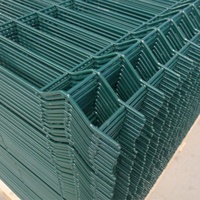 Clôture 3D en acier galvanisé à chaud pour jardin, matériau de construction, faible entretien, sécurité, portail en fil métallique, modélisation 3D, fabrication chinoise