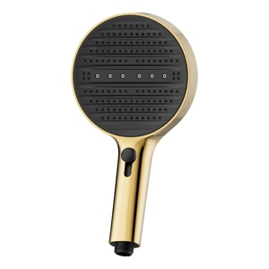 Pommeau de douche de luxe portable au design élégant pour spa, avec jets de massage/pluie/débit, en boîte marron avec logo de marque, pour usine B2B - Product Image 6