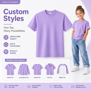 T-shirts unisexes pour enfants et jeunes en coton 100% de qualité supérieure, personnalisables avec logo et couleurs sur mesure, vente en gros - Product Image 4