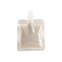Mini-sachet à bec verseur de petite capacité, qualité alimentaire, pour emballage de gâteaux, portionnement DIY, avec bouchon à vis