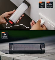 2 in 1 Camping Light Magnetisches tragbares Ladegerät 6000mah 8000mah Mini wasserdicht IP66 Power bank Power Station Solar Power Bank