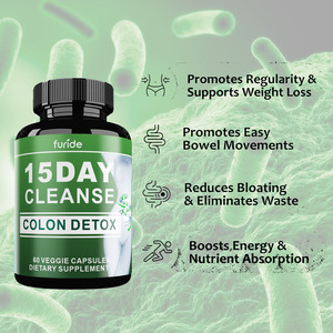 Comprimés <span class=keywords><strong>Détox</strong></span> <span class=keywords><strong>Colon</strong></span> & Ventre Plat aux Herbes pour la Santé Intestinale avec Extrait de Chardon-Marie – Améliore l'Immunité et Favorise la Circulation – 60 Capsules - Product Image 5