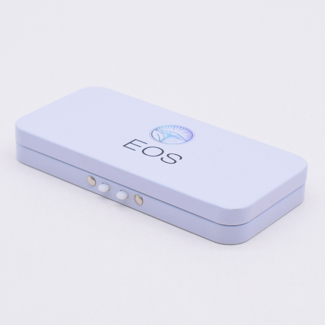 Eco-friendly Rectangle Hinge Sliding Child Resistant Proof Lid Tin Metal Box for Tobacco Cigarette Candy Gummy Packaging