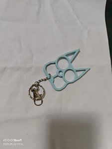 <span class=keywords><strong>2025</strong></span> mới blnieece xách tay thép không gỉ <span class=keywords><strong>Keychain</strong></span> dễ thương mèo cô gái thiết kế màu sắc khác nhau bán buôn cho phụ nữ - Product Image 3