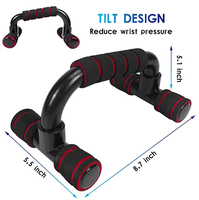 Barre de musculation portable pour entraînement à domicile, support pour pompes pour entraînement physique à domicile