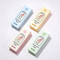 Boîte en carton blanc avec laminage brillant de luxe, production en 72h, boîte cadeau biodégradable pour cosmétiques