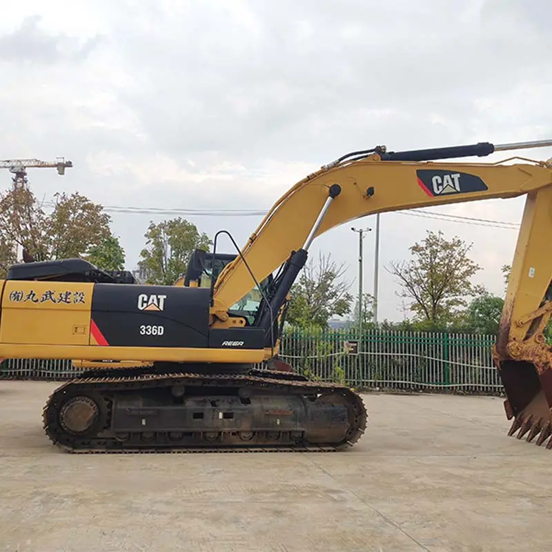 Caterpillar Usado CAT 336D escavadeira Adequado para grandes projetos de engenharia CAT 336D2 349D para venda barata baixas horas de trabalho