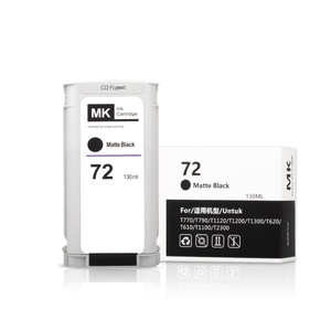 ตลับหมึก Supercolor สำหรับ HP 72 รุ่น Cn637ee 300 ตลับ  ทดสอบการพิมพ์เต็มรูปแบบ พร้อมหมึกพิกเมนต์ภายใน - Product Image 4