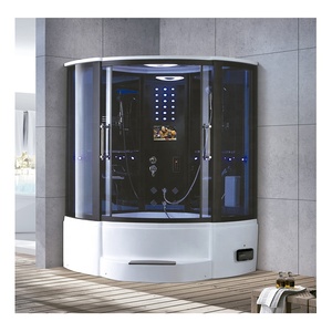 Ducha <span class=keywords><strong>de</strong></span> <span class=keywords><strong>vapor</strong></span> <span class=keywords><strong>con</strong></span> parte superior acrílica integrada, <span class=keywords><strong>Sauna</strong></span> húmeda, Combo <span class=keywords><strong>de</strong></span> <span class=keywords><strong>hidromasaje</strong></span>, cabina <span class=keywords><strong>de</strong></span> baño - Product Image 1