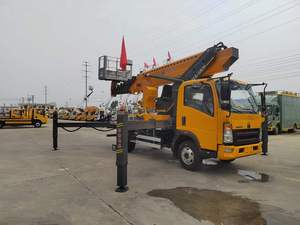 <span class=keywords><strong>Plataforma</strong></span> de Trabajo Aérea Howo de 35 Metros, <span class=keywords><strong>Plataforma</strong></span> de Trabajo Aérea con Brazo Telescópico Hidráulico 4x2, Utilizada para Instalación de Publicidad - Product Image 2