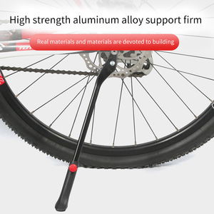 Totem <b>Bicycle</b> <b>Kickstand</b> 32-40Cm Aluminum Alloy Quick Release On Chain Stay Black Road Bike Accessories - Product Image 4