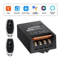 Interrupteur sans fil GLC AC 30a 220v avec télécommande, interrupteur WiFi et RF433, Tuya Alexa, pour le contrôle des lumières, du ventilateur, du moteur, produits pour la maison intelligente