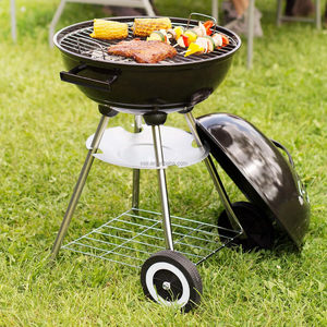 Black Charcoal <b>Kettle</b> BBQ Grill Barbecue Grill - Product Image 1