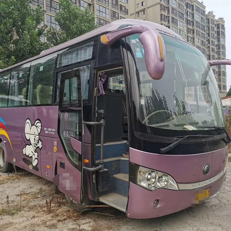 Zhongtong bus Harga mewah 29-50 kursi wisata wisata bus digunakan Bus Coach