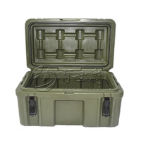 Caja de Almacenamiento para Techo de Auto, Resistente al Agua, a los Golpes y al Polvo, con Certificación IP65, Fabricada con Rotomoldeo, para Transporte y Camping