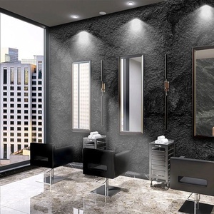 <strong>Industrial</strong> Decoration Office Concave-convex Simulated Rock Slab Rock Wall Cloth TV Background Wall <strong>Paper</strong> Stone Wallpaper - Product Image 4