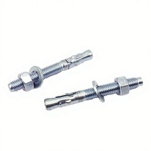 Cheville d'expansion métallique avec vis, cheville murale en fer dentelé pour arbre de Noël, fixation pour mur en briques creuses ou en béton - Product Image 4