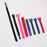 Sangles auto-agrippantes en nylon et polyester, type P, durables, imprimées, pour la gestion des câbles