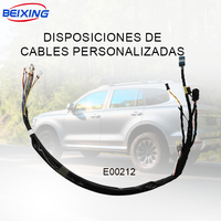 Harnais de câblage électrique automobile personnalisé BeiXing E00111, assemblage de câbles avec isolation PVC/caoutchouc IP66 12V pour