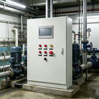 Panel de Control HMI PLC Inteligente de 12kw-35kw para Sistema de Bombeo de Tratamiento de Agua con Monitoreo Remoto
