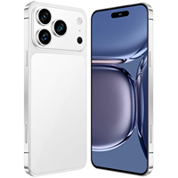 18 PRO MAX 5G Octa Core Layar HD 120Hz Bahasa Inggris Android 15 LTE 16+1TB 108MP 7.3" OLED Dual SIM Card Smartphone Bahasa Prancis/Spanyol