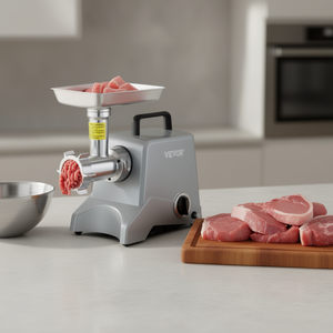 Picadora de Carne Eléctrica Vevor de 575 W, Capacidad de 5 lb/min, Motor de Acero Inoxidable para Uso en la Cocina - Product Image 2