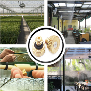 32 Pack Brass Misting Bicos para Sistema de Refrigeração Exterior 0.012 ''Orifice (0.3 MM) 10/24 UNC - Product Image 6
