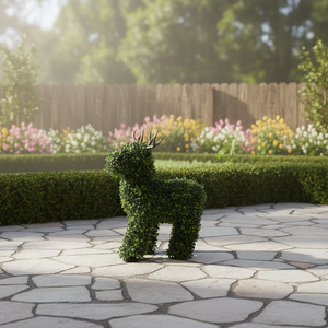Grand Cerf Artificiel en Topiaire - Décoration <span class=keywords><strong>de</strong></span> <span class=keywords><strong>Jardin</strong></span> Originale et Fournitures <span class=keywords><strong>de</strong></span> Mariage pour Événements Extérieurs/Intérieurs - Product Image 3
