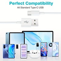 3A USB Type c Téléphone Câble de charge rapide Type-C Chargeur Câble de données Pour Samsung Galaxy xiaomi huawei