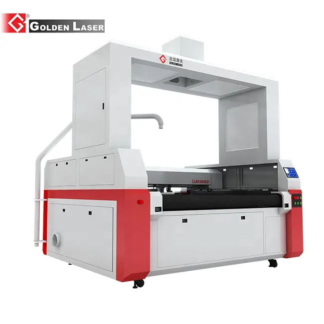 Laser Galvanometer CO2 Textile Cutting Machine for Sublimation Fabric with Camera