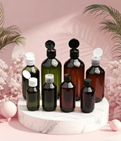 Bouteilles de distributeur de savon liquide pour le corps, vides, rechargeables, étanches, en plastique, 100 ml, avec bouchon à rabat pour l'huile, vente en gros