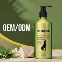 Shampoo pour animaux de compagnie à base de formule végétale naturelle, sans alcool, lavage doux pour chiens et chats, produit de toilettage pour animaux de compagnie, étiquette privée OEM