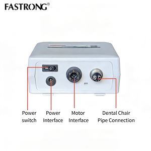 <span class=keywords><strong>มอเตอร์</strong></span>ไฟฟ้าไร้แปรงสำหรับงานทันตกรรม พร้อมด้ามจับไฟเบอร์ออปติกแบบ E พร้อมระบบฉีดภายใน ใช้ได้กับหัวต่อแบบ 1:1/1:5 - Product Image 3
