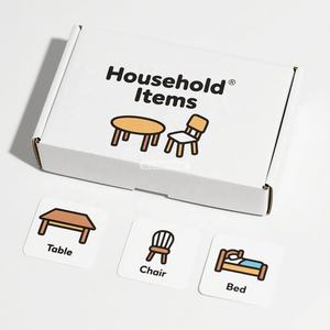 Eu Populaire OEM Impression Apprentissage et éducation personnalisés Multilingue Enfants Mémoire Flashcards - Product Image 1