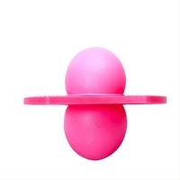 Ballon rebondissant durable rouge et bleu pour enfants, idéal pour le fitness, l'équilibre et la coordination