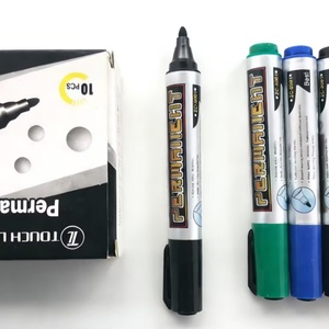 Marcadores Permanentes Ecológicos de Gran Capacidad para Escritura Fluida, 4 Colores Resistentes a la Decoloración, Recargables, para Educación Interactiva y Manualidades - Product Image 5