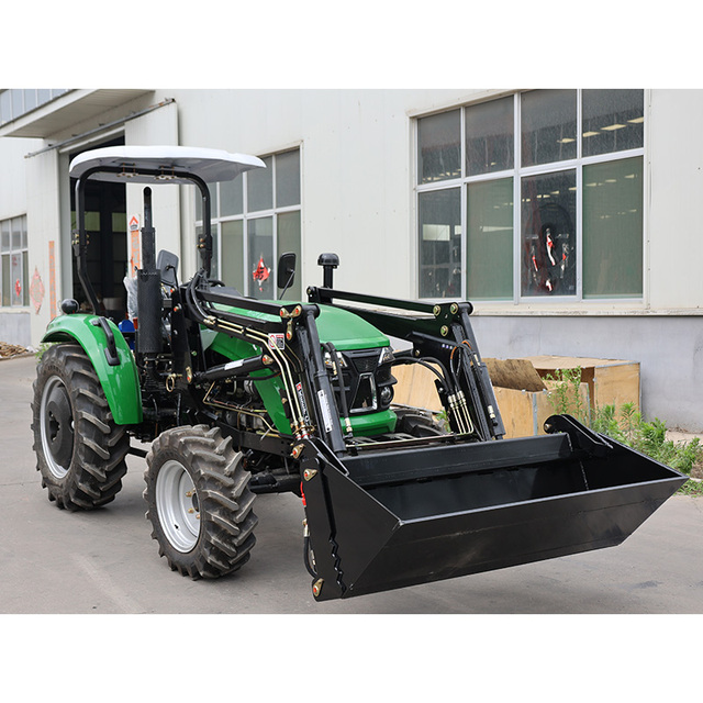 QILU Multifunctional Agriculture Greenhouse Farming Garden Orchard 4X4 4Wd Diesel Compact Mini Small 50Hp 504G Tractors