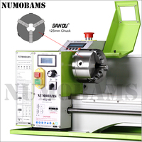 Tour à métaux semi-CNC NU210E-800 1100W avec filetage automatique, portée 800 mm, portée de coupe 210 mm