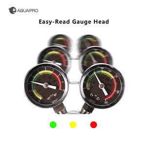 Régulateur de CO2 de cylindre en métal réglable pour Aquarium Fish Tank Pro pression d'échappement multifonctionnelle extensible série <span class=keywords><strong>AQUAPRO</strong></span> N - Product Image 2