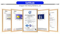 Film Étirable Transparent Yalan Pack pour Emballage, Rouleau de Film Plastique LLDPE en Polyéthylène pour Cartons