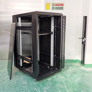 18u Mạng Rack mount máy chủ khung gầm giá tùy chỉnh-thực hiện 19 inch cửa kính cường lực cho Tủ mạng 1000 mét - Product Image 3