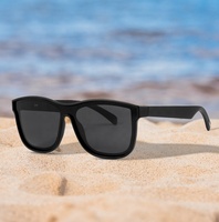 Lunettes audio intelligentes unisexes haut de gamme casque sans fil à oreille ouverte avec cadre en acétate de musique polarisé et lentilles antireflet