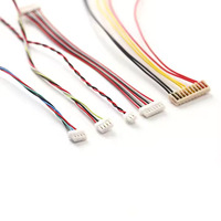 Arnés de cableado médico SZCNT de 10 y 6 pines con cable PBT blindado de 26AWG para sistemas de monitorización de pacientes ECG/EEG/computadoras/motocicletas