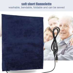 Alfombrilla de silicona para comida de mascotas, almohadilla calefactora USB de temperatura ajustable, 5V 2A, calentador de tela eléctrico, lavable para alfombrilla de silicona para comida de mascotas - Product Image 4