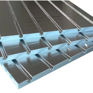 <span class=keywords><strong>Isolation</strong></span> XPS ignifuge moderne à faible coût, personnalisée, facile à installer, avec plaque en aluminium pour plancher chauffant - Product Image 1