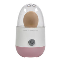 Aifa électrique mini cuiseur à oeufs portable 1pc cuiseur à oeufs rapide facile à éplucher dur moyen cuit à la vapeur