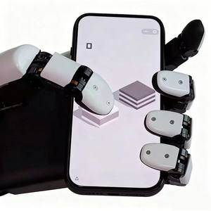 Tangan <span class=keywords><strong>Robot</strong></span> Cerdas Pintar Lima Jari <span class=keywords><strong>Robot</strong></span> Humanoid Pakaian Mesin Bagian Lengan 21 Derajat Kebebasan Operasi Ponsel Satu Tangan PLC - Product Image 5